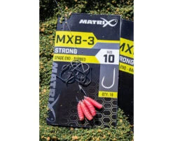 Matrix MXB-3 Barbed Spade End Black Nickel (10st) Maat 18 -Hengelsport Winkel 07e1657392e45f50