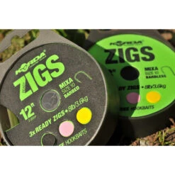 Korda Ready Tied Zigs Barbed 3,05m 6 Korda Ready Tied Zigs Barbed 3,05m -Hengelsport Winkel 09038308ba659370