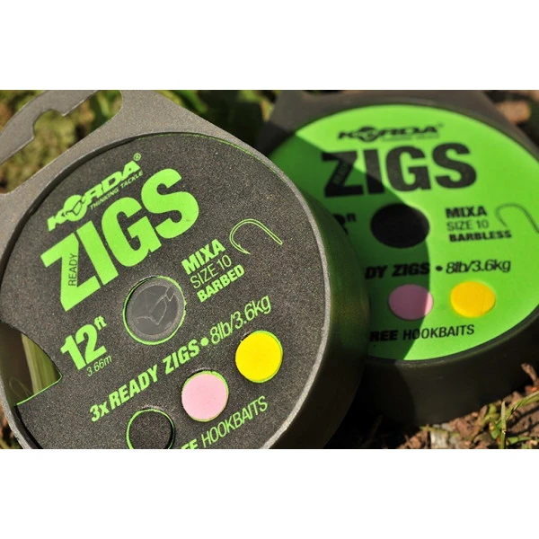 Korda Ready Tied Zigs Barbed 3,05m 4 Korda Ready Tied Zigs Barbed 3,05m - Afbeelding 3