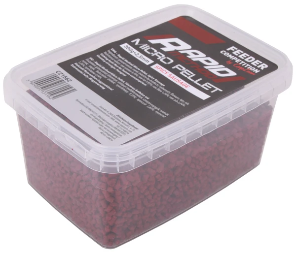 Carp Zoom Rapid Method Micro Pellet, 2,5mm, 300g, Spicy Sausage 3 Carp Zoom Rapid Method Micro Pellet, 2,5mm, 300g, Spicy Sausage