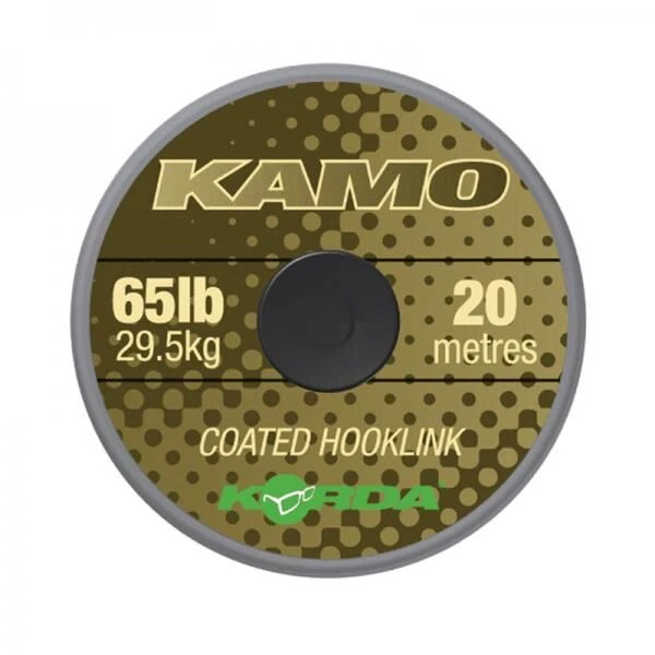Korda Kamo Coated Hooklink 36,3kg/80lb 20m 3 Korda Kamo Coated Hooklink 36,3kg/80lb 20m