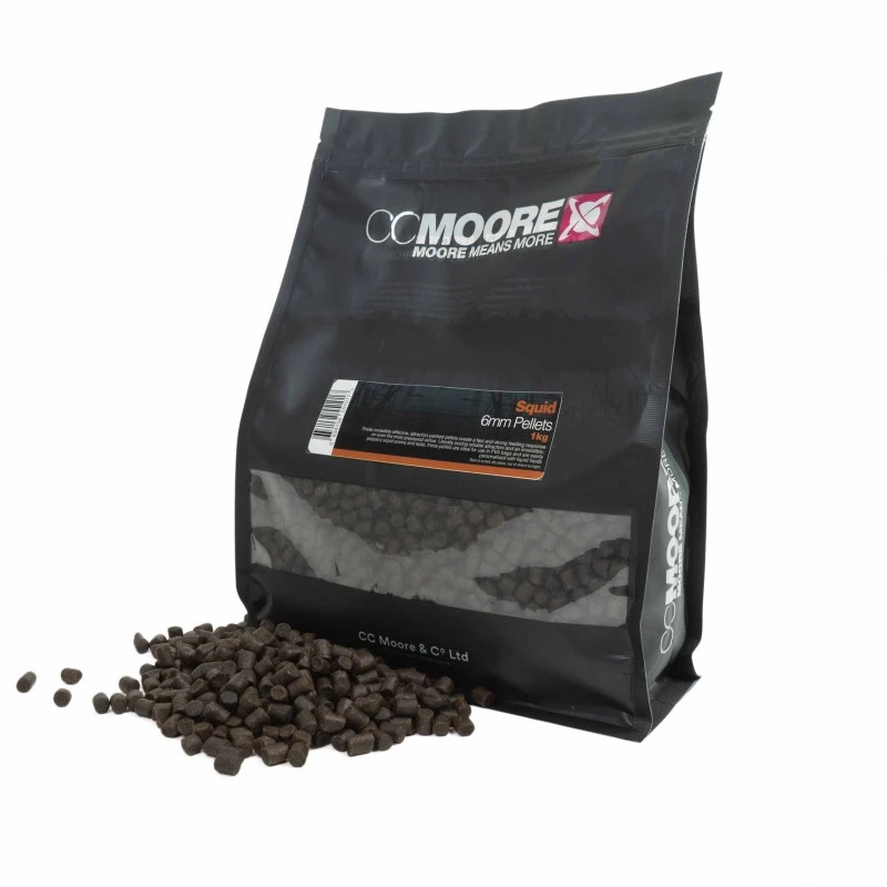 CC Moore Squid Pellets 6mm 1kg 3 CC Moore Squid Pellets 6mm 1kg