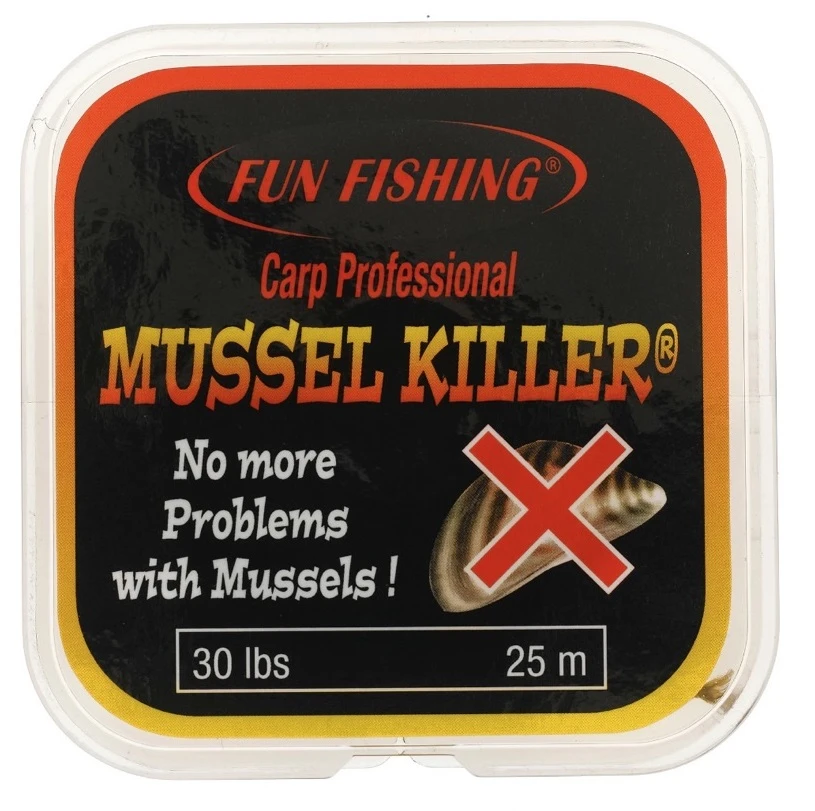 Fun Fishing Mussel Killer Leader 25m - 30lb 4 Fun Fishing Mussel Killer Leader 25m - 30lb - Afbeelding 2