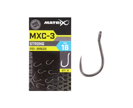 Matrix MXC-3 Barbless Eyed Witvishaken (10st) Maat 12 7 Matrix MXC-3 Barbless Eyed Witvishaken (10st) Maat 12 - Afbeelding 5
