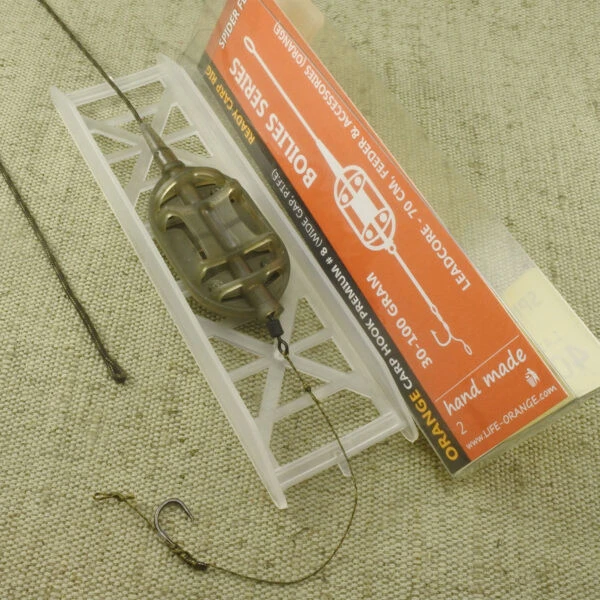 Life-Orange In-Line Carp Rig Spider Flat 30g 7 Life-Orange In-Line Carp Rig Spider Flat 30g - Afbeelding 5