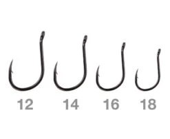 Matrix MXB-1 Barbed Eyed Black Nickel (10st) Maat 12 -Hengelsport Winkel 837aeacf7637f38c