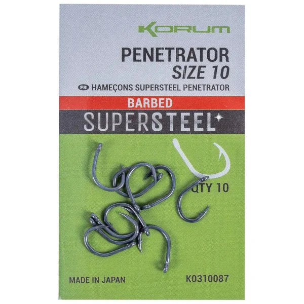 Penetrator Hook Size 12 Barbed (10) 3 Penetrator Hook Size 12 Barbed (10)