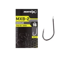 Matrix MXB-2 Barbed Spade End Black Nickel (10st) Maat 16 -Hengelsport Winkel a8c62586f05a9d12