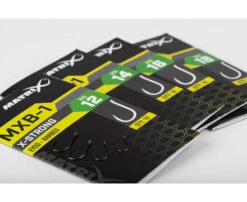 Matrix MXB-1 Barbed Eyed Black Nickel (10st) Maat 12 -Hengelsport Winkel d8af73ea89444423