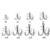 Quantum Claw Treble Hooks Mat Finish 4pcs Size 2 -Hengelsport Winkel da903a60fedc54d5