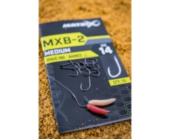 Matrix MXB-2 Barbed Spade End Black Nickel (10st) Maat 16