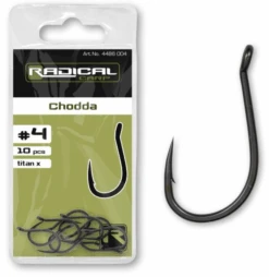 #4 Radical Chodda Titan X 10pcs -Hengelsport Winkel e2a5781c4e33e550