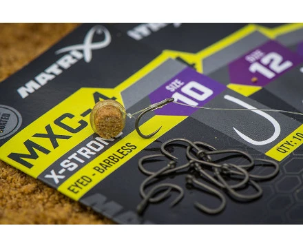 Matrix MXC-4 Barbless Eyed Witvishaken (10st) Maat 12 4 Matrix MXC-4 Barbless Eyed Witvishaken (10st) Maat 12 - Afbeelding 2